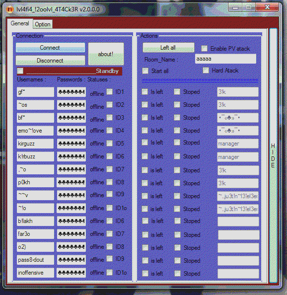 Mafiya Room Attacker